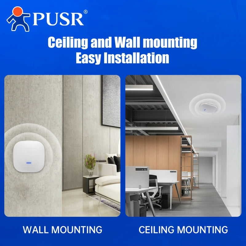 Access Point AP310i WiFi 6 AX3000 de PUSR