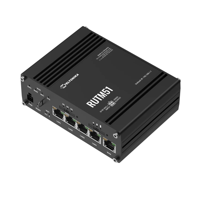 Router Industrial 5G Teltonika RUTM51 Dual SIM