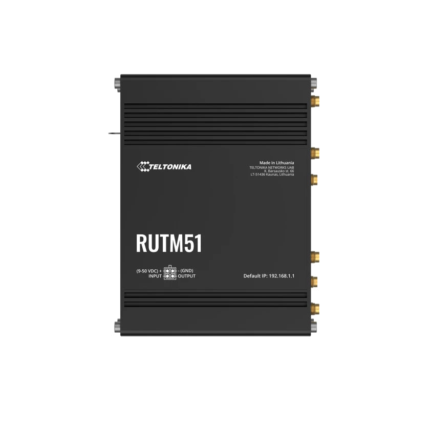 Router Industrial 5G Teltonika RUTM51 Dual SIM