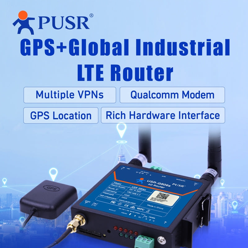 Router Industrial 4G USR-G806s-G