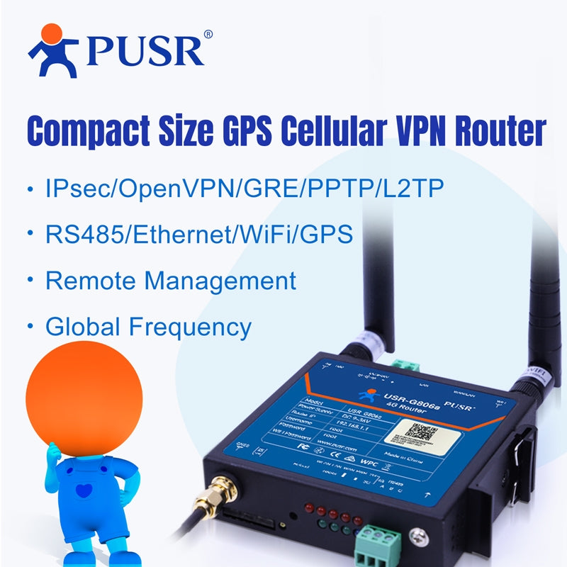 Router Industrial 4G USR-G806s-G