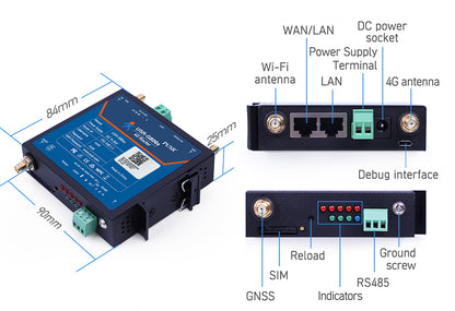 Router Industrial 4G USR-G806s-G