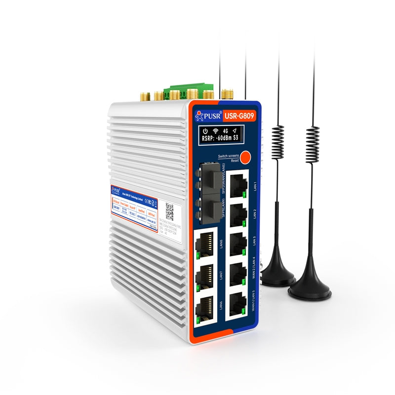 Router Edge 4G Gigabit OpenWRT USR-G809-FS