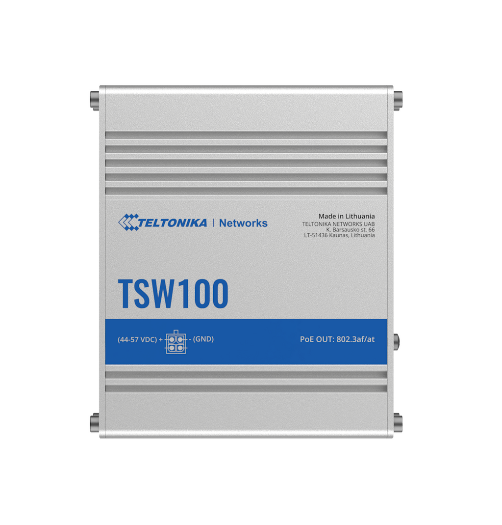 Switch Ethernet Industrial PoE Teltonika TSW100