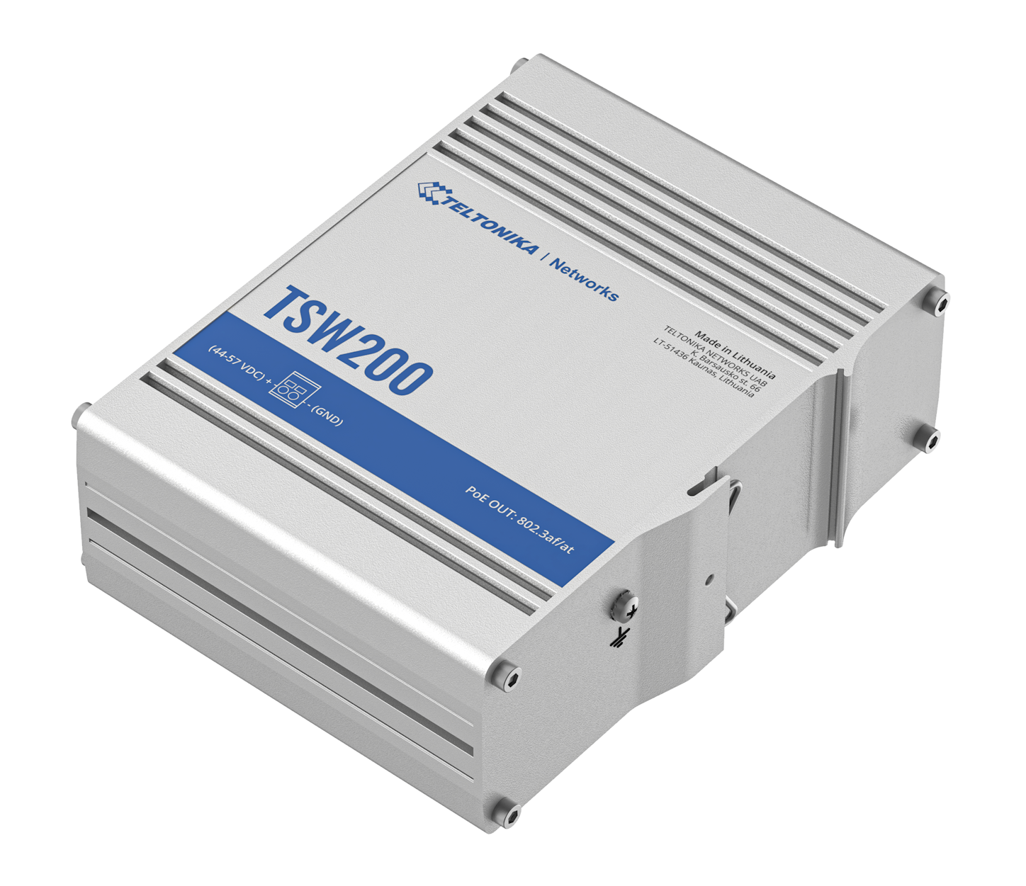 Switch Ethernet Industrial PoE Teltonika TSW200