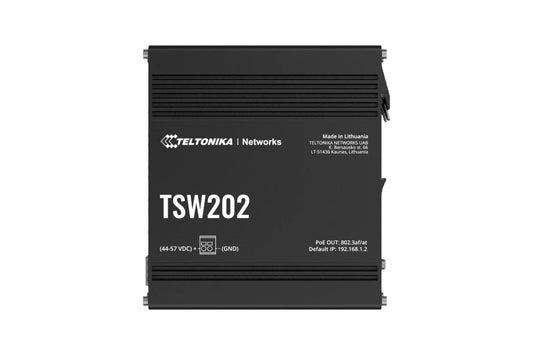Switch Ethernet Industrial PoE Teltónika TSW202