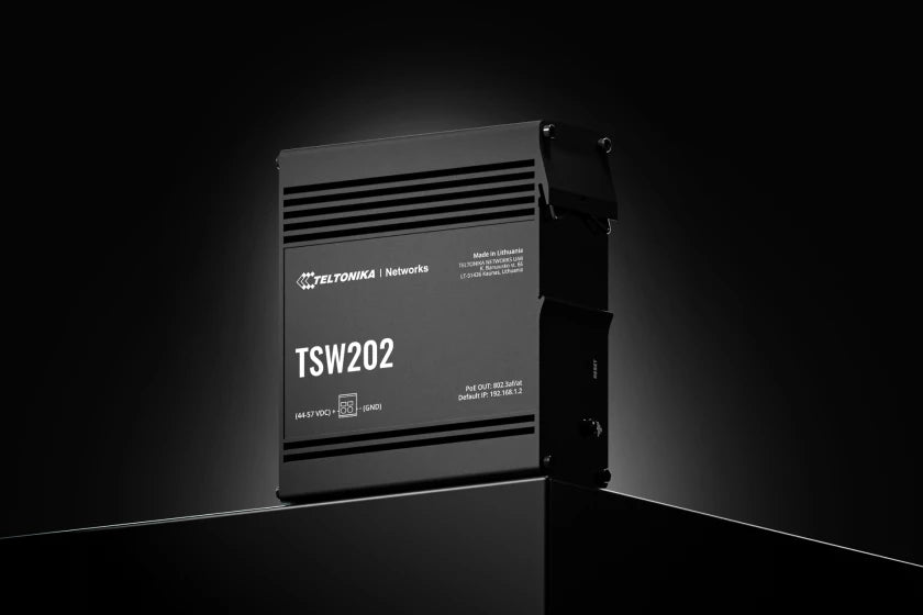 Switch Ethernet Industrial PoE Teltónika TSW202