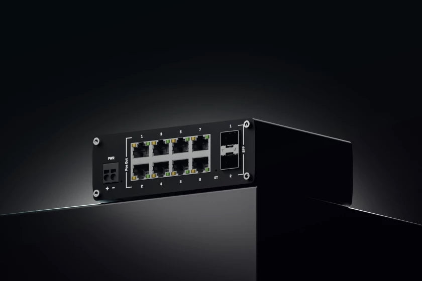 Switch Ethernet Industrial PoE Teltónika TSW202