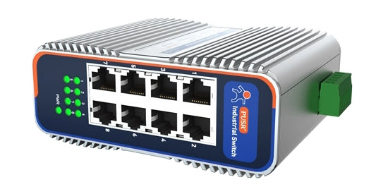 Switch Ethernet Industrial USR-ISG1008 de 8 Puertos Gigabit