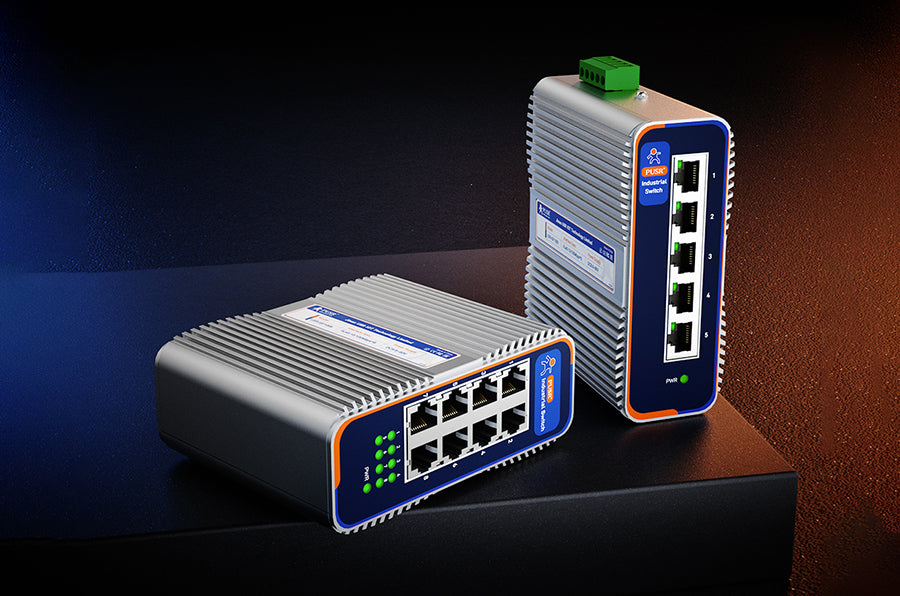 Switch Ethernet Industrial USR-ISG1008 de 8 Puertos Gigabit