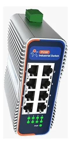 Switch Ethernet Industrial USR-ISG1008 de 8 Puertos Gigabit