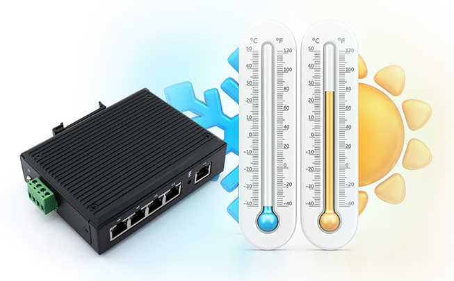 Switch Ethernet Industrial 5 Puertos USR-SDR050-L